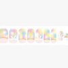 Pink Bow Nail Art Sticker